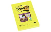 Post-it Notizzettel Post-it Super Sticky 15,2 x 10,2 cm Gelb