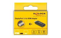 Delock Adapter aktiv, 8K/60Hz DisplayPort - HDMI