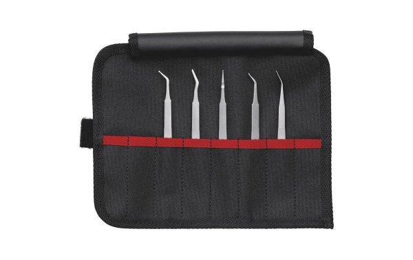 Knipex Präzisionspinzetten-Set SMD 5-teilig