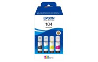 Epson Tinte 104 / C13T00P640 BK, Y, C, M