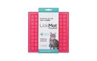 LickiMat Futtermatte Cat Playdate, 20 x 20 cm, Pink