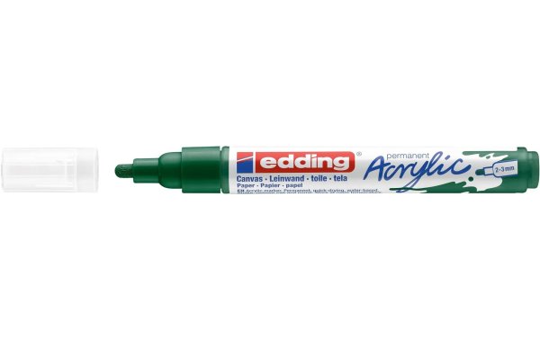 edding Acrylmarker 5100 Medium, Dunkelgrün