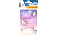 Herma Stickers Schuletiketten Einhorn