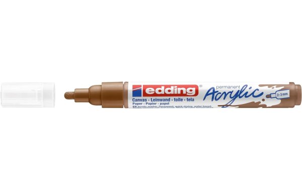 edding Acrylmarker 5100 Medium, Braun