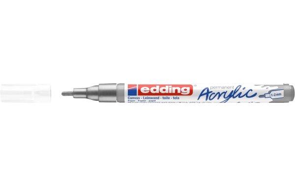 edding Acrylmarker 5300 Fein, Silber