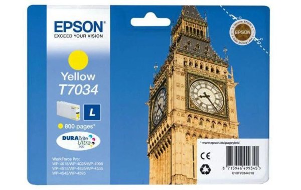 Epson Tinte C13T70344010 Yellow