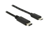 Delock USB 2.0-Kabel  USB C - Micro-USB B 0.5 m