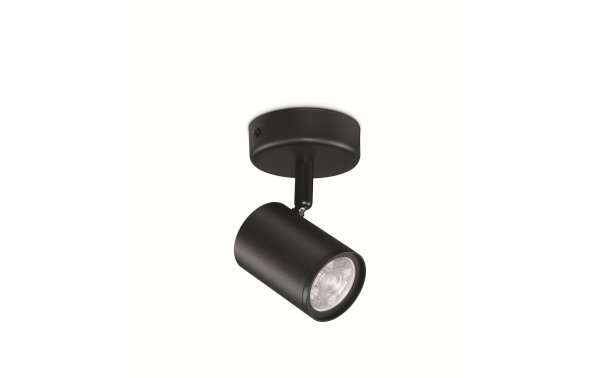 WiZ Aufbauspot IMAGEO, 1 x 5 W, Schwarz, RGB