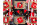 Partydeco Einwegteller Piraten 20 x 20 cm, 6 Stück, Rot