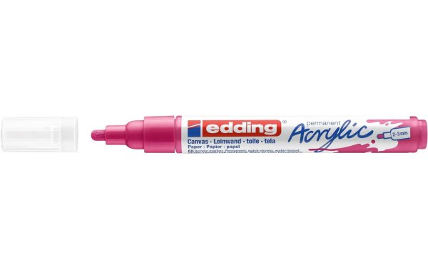 edding Acrylmarker 5100 Medium, Rosa