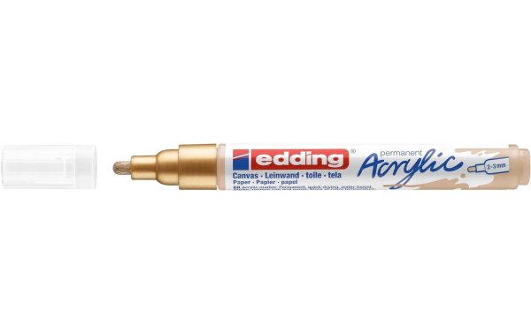 edding Acrylmarker 5100 Medium, Gold