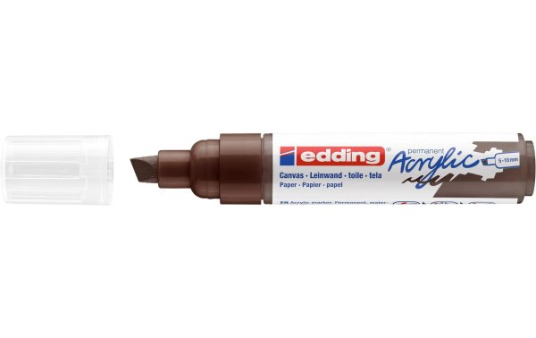 edding Acrylmarker 5000 Breit, Schokolade