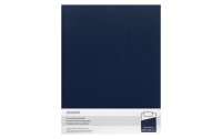 COCON Duvetbezug Perkal 160 x 210 cm, Marineblau