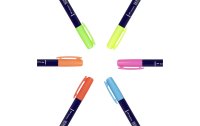 Tombow Fineliner Fudenosuke NEON 6er Set