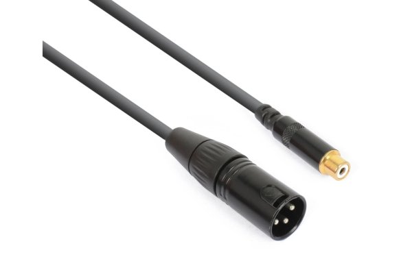 PD Connex CX134 XLR 3 Pole, male - Cinch 0.15 m