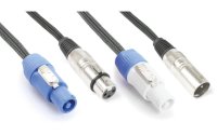 PD Connex Audio-Kabel CX06-15 Powercon - XLR 3 Pole,...