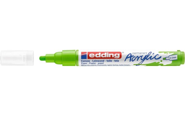 edding Acrylmarker 5100 Medium, Gelbgrün