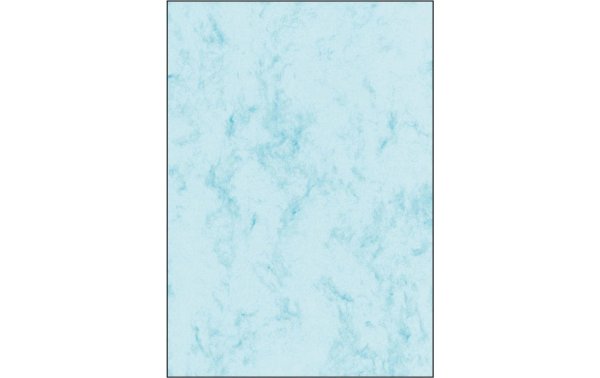 Sigel DP261 Marmorpapier, A4, Blau