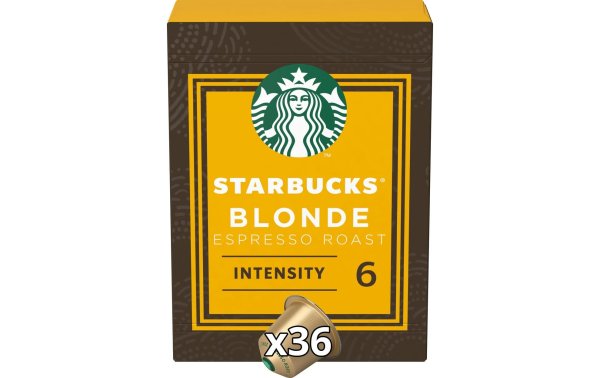 Starbucks Kaffeekapseln Blonde Espresso Roast 36 Stück