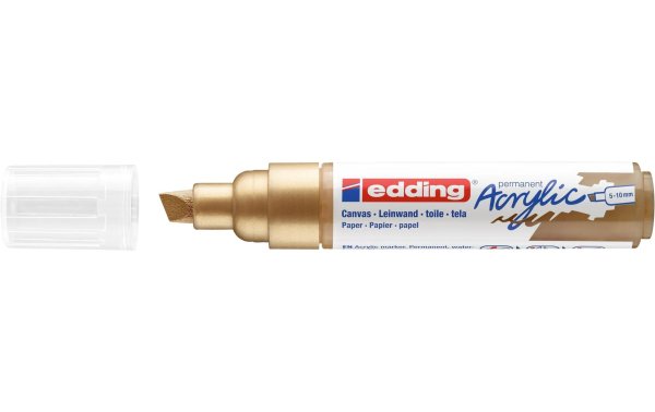 edding Acrylmarker 5000 Breit, Gold