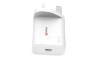 SKROSS USB-Wandladegerät USB-C Power Delivery, UK, 30 W, Weiss