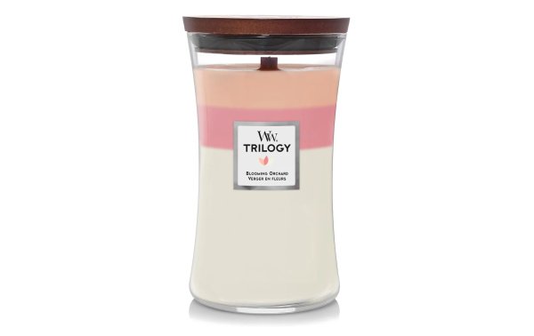 Woodwick Duftkerze Blooming Orchard Trilogy Large Jar