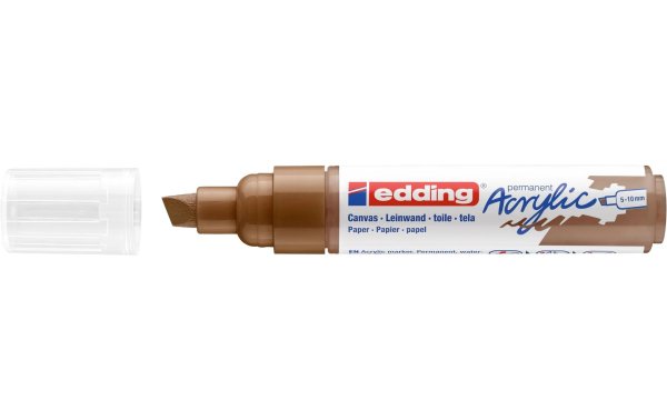 edding Acrylmarker 5000 Breit, Braun