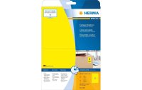 HERMA Universal-Etiketten 4496 Gelb, 40 Etiketten