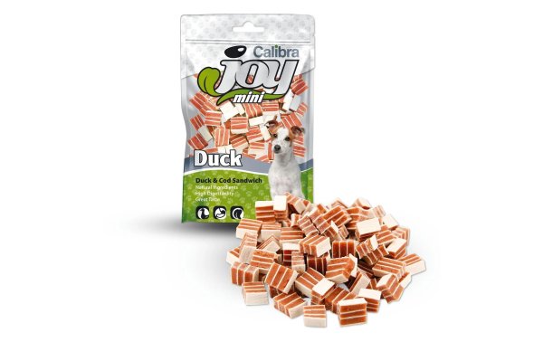 Calibra Joy Snack Dog Mini Duck & Cod Sandwich, 70 g