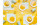 Partydeco Einwegteller Sonne 18 cm, 6 Stück, Gelb