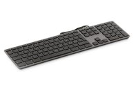 LMP Tastatur KB-3421 USB Space Grau