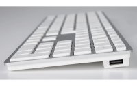 LMP Tastatur USB Grosse Beschriftung WinOS Silber
