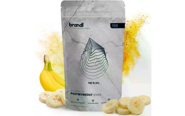 Brandl-Nutrition Pulver Post Workout Vegan Banane 1000 g