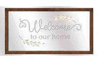 Dameco Spiegel LED «Welcome» 40 x 20 cm