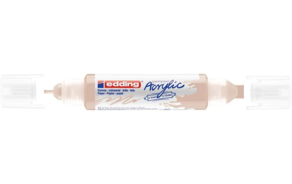 edding Acrylmarker 5400 Double Liner, Warmbeige