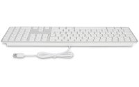 LMP Tastatur USB Grosse Beschriftung Silber