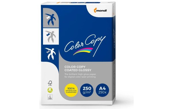 Colorcopy Kopierpapier Color Copy Glossy A4, Hochweiss, 250 g/m²