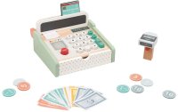 Spielba Holzspielwaren Spielgeld Kasse mit Scanner +...