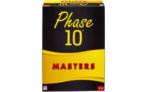 Mattel Spiele Kartenspiel Phase 10 Masters