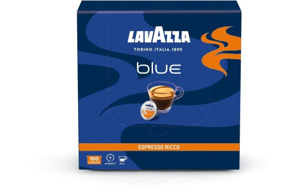 Lavazza Kaffeekapseln Blue Espresso Ricco 100 Stück