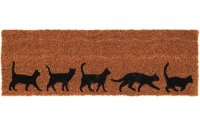 Esschert Design Fussmatte Katzen 25.4 cm x 75.7 cm