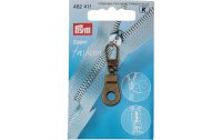 Prym Reissverschluss Fashion Zipper, mit Öse, Kupfer