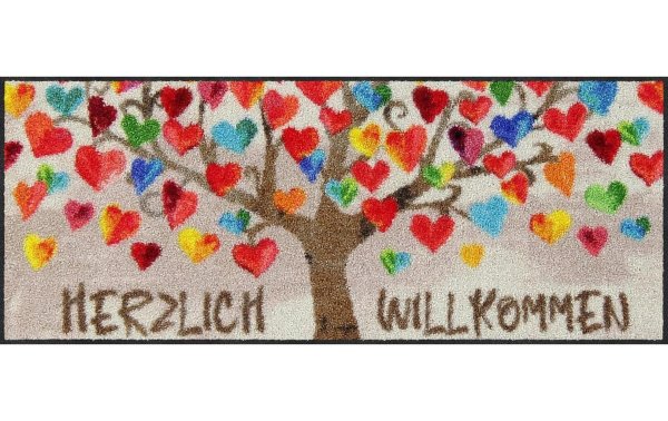 Salonlöwe Fussmatte Tree of Love 30 cm x 75 cm