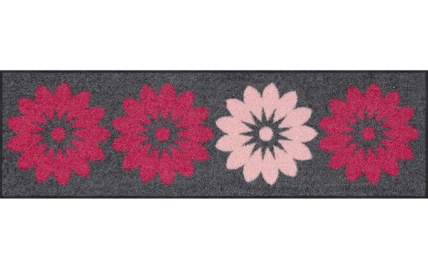 Salonlöwe Fussmatte Gerbera Walk Magenta 30 cm x 100 cm