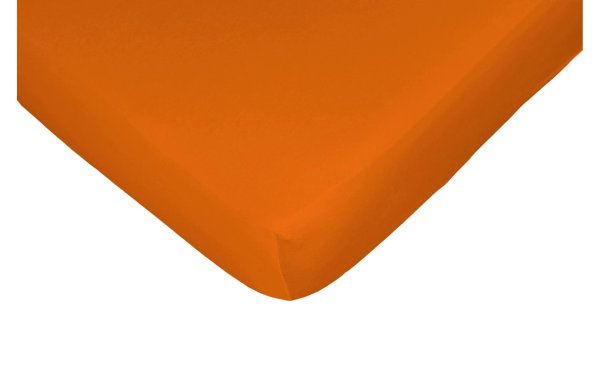 Night Fashion Fixleintuch Jerry 140-160 x 200 cm, Orange