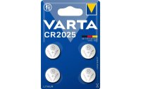 Varta Knopfzelle CR2025 4 Stück