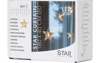 Star Trading LED-Lichtervorhang Stern, 20 LED, 180 cm