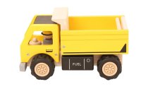 Spielba Holzspielwaren Spielzeugfahrzeug Kipper mit Figur