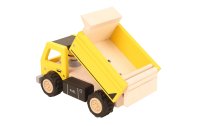 Spielba Holzspielwaren Spielzeugfahrzeug Kipper mit Figur