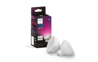 Philips Hue Leuchtmittel White & Col. Amb. MR16 Doppelpackpack, 2x400 lm